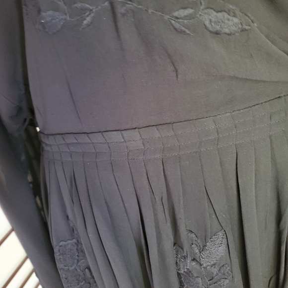 Calypso long sleeve Boho dress, size M - Picture 3 of 7